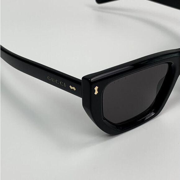NEW Gucci Sunglasses GG1520 S 001 Black Grey Women Authentic